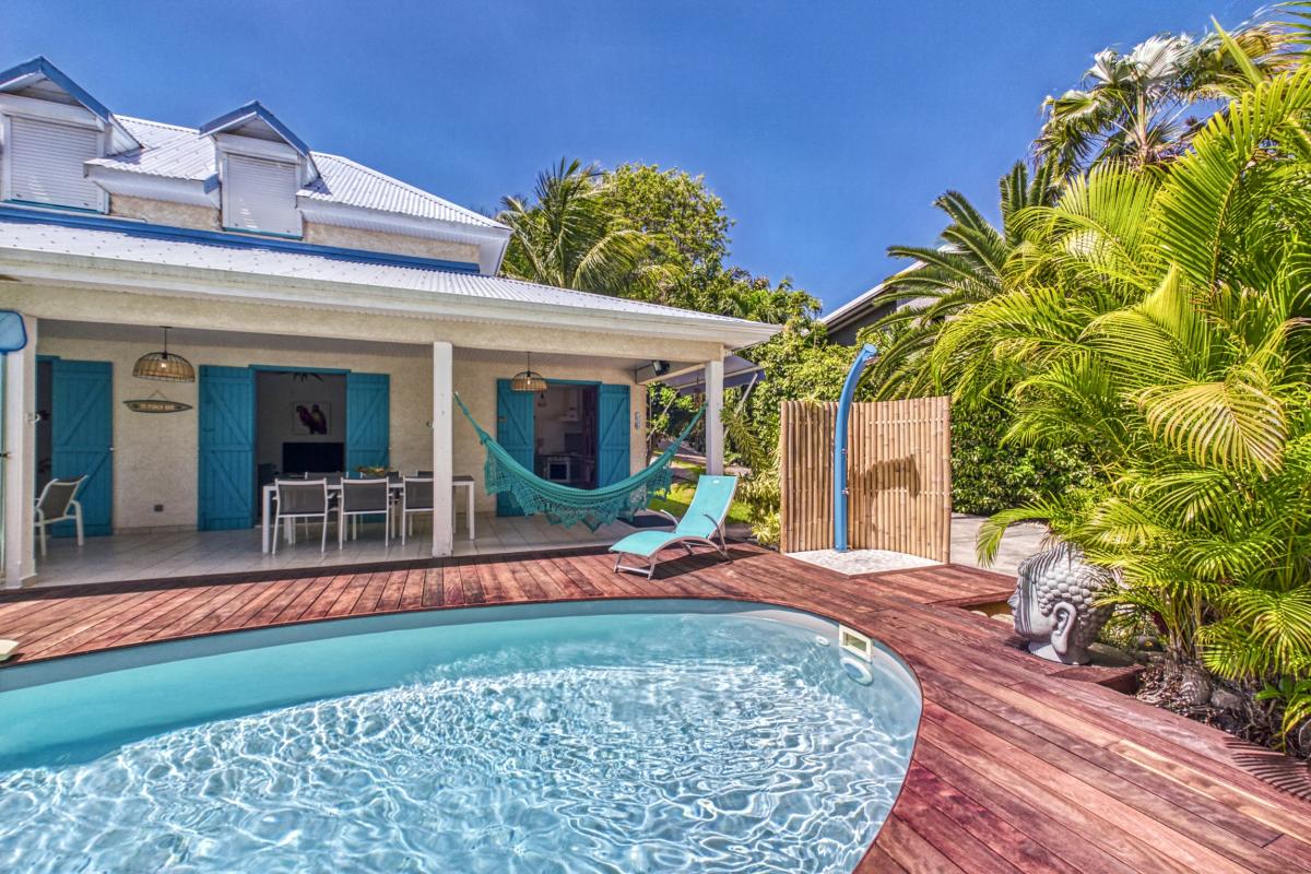 5.Location villa piscine saint françois guadeloupe